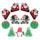 thumbnail image 4 of Cuentas de silicona navideñas con dibujos de Papá Noel, cuentas sueltas, joyería, cadena para chupete de bebé, accesorios, mordedor para niños, 4 of 6