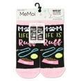 thumbnail image 2 of MeMoi Women's Dog Mom Life Low-Cut Non-Skid Socks - Womens - Female, 9-11, Black, 2 of 7