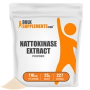 BulkSupplements.com Nattokinase Powder, 110mg - Circulation and Vein Support (25 Grams)