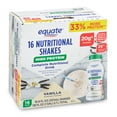 thumbnail image 4 of Equate Vanilla High Protein Complete Nutritional Shake, Calcium and Vitamin D, 8 FL OZ, 16 Count, 4 of 9