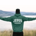 thumbnail image 2 of Men'S Jesus Hoodie Fall Relaxed Fit Letter Print Hoodie Long Sleeve Hip Hop Streetwear Hoodies for Men, 2 of 5