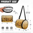thumbnail image 7 of ZIATUBLE Sunflower Butterfly Paper Towel Storage Bag Washable Toilet Paper Roll Dispenser Universal Carrying and Storage Case Foldable Hanging Toilet Paper Towel Holder Paper Pouches, 7 of 7