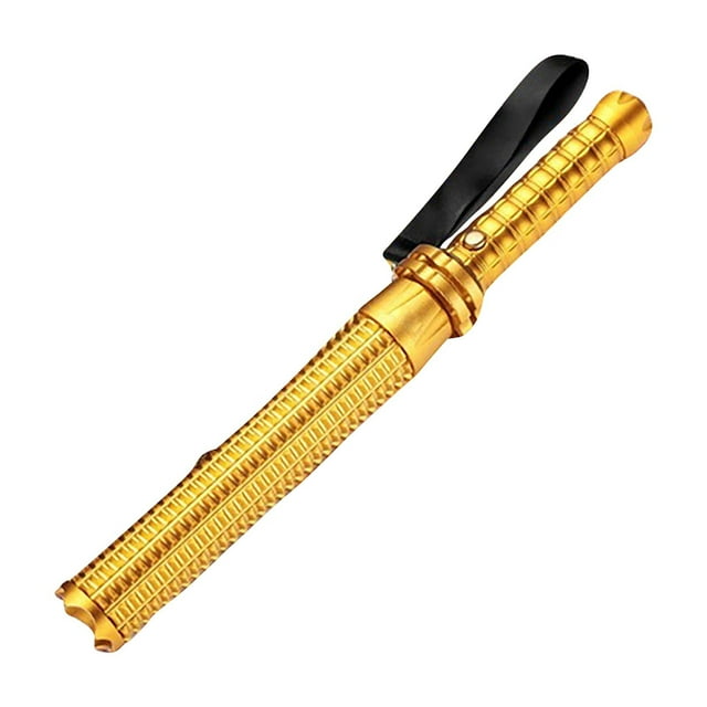 Kyusrd Summer Outdoor Patio Deals!Strong Flashlight Wolf Tooth Stick Telescopic Wide-angle Charging Long-range
