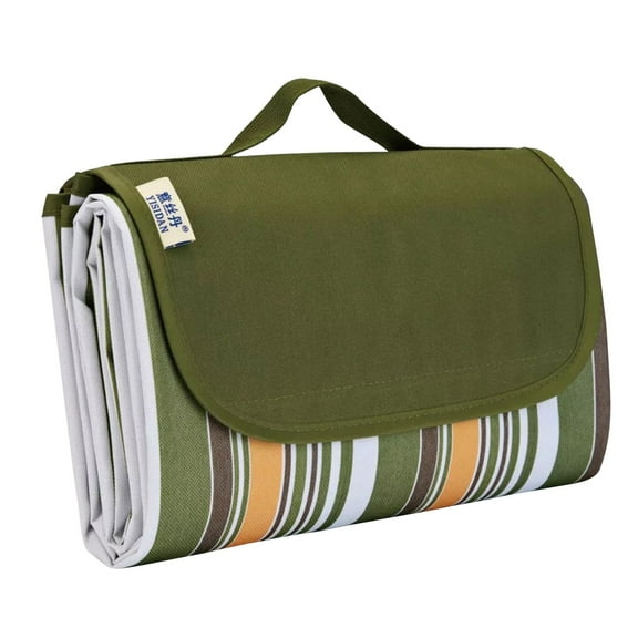 Lksixu Picnic Blankets Extra Large Waterproof Oxford Camping Beach Blanket Outdoor Foldable Lightweight Waterproof Sandproof Mat for Spring Summer Camping,Park,Beach,Travel