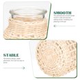 thumbnail image 6 of Home Decor Banquet Decorations Décor Homedecor Glass Jug Vase Dining Table Woven Flower Rattan Rural, 6 of 6