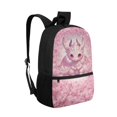 thumbnail image 2 of HUIACONG Pink Cherry Blossom Axolotl School Backpack for Teen Boys Large Capacity Ergonomic Padded Shoulder Straps for Kids Ages 6‑18 Daily Use, 2 of 6