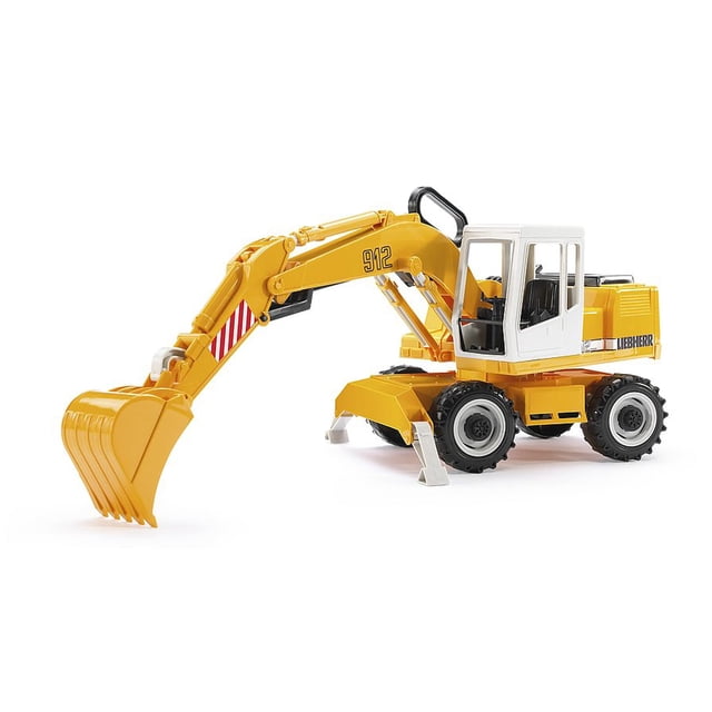 Pala Mecánica de Juguete Bruder Liebherr Escala 1:16 Brazo Manual