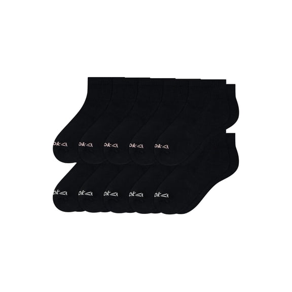 Reebok Women’s Multi Sport Ankle Socks, 10 Pack, Size 4-10