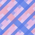 thumbnail image 1 of Ahgly Company Tapis d'Intérieur Lavable en Machine Carré Transitionnel Violet, 8 Pieds Carré, 1 of 7