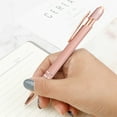 thumbnail image 6 of Clearance Sale!12 Pack Rose Gold Ballpoint Pen With Stylus Tip 1.0 Mm Smooth Writing Pens Stylus Pens For Screens 1Ml,Gold Office Cabinet, 6 of 6