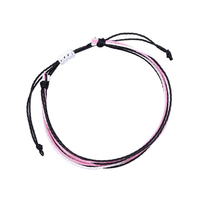 Sonducket de la amistad, regalo trenzado hecho a mano, cadena de mano tejida en cera resistente al agua, accesorios de decoración para mujer, Ropa, zapatos y accesorios Miscelánea tipo 5 5 Sonducket AP010275-05