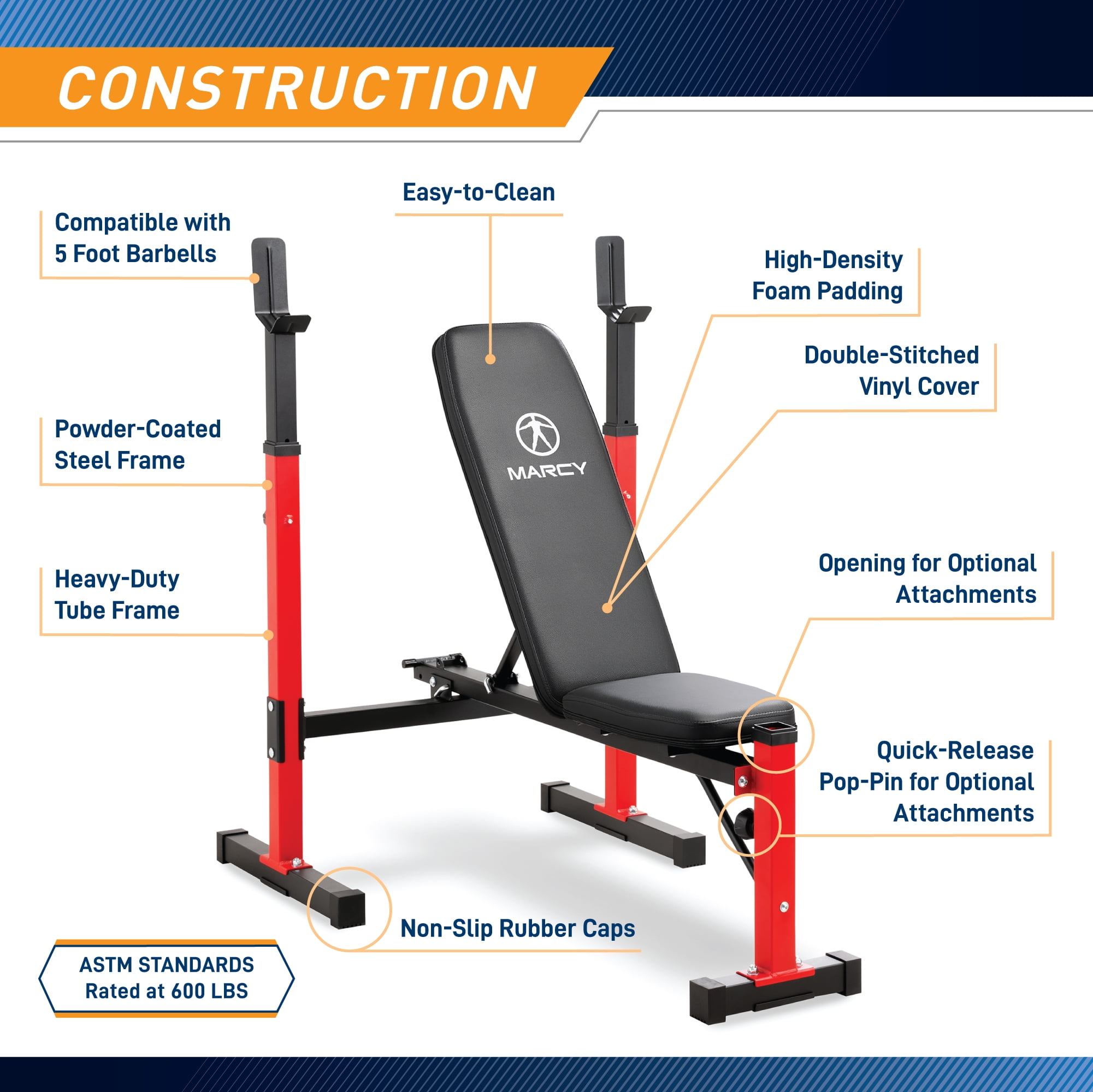 Marcy Standard Weight Bench
