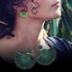 thumbnail image 5 of 1 par de pendientes de borla, adorno colgante con flecos, colgantes para orejas, accesorio de moda, adorno de joyería, pendiente bohemio para Ropa, zapatos y accesorios Miscelánea Verde oscuro Minnieouse AP009873-06B, 5 of 6