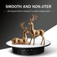 thumbnail image 1 of Photography 360 Degree Electric Rotating Turntable Display Stand for Video Photography Props Speed Adjustable Display Turntable, 1 of 7