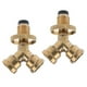 thumbnail image 1 of 2pcs Propano Splitter 2 Vías Tee Y Adaptador Conector Propano Aparato Parrilla, 1 of 9