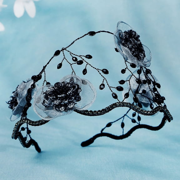 LOLIPPYY Bridal Wedding Headwear Hair Accessories for Women Circular 1Pcs