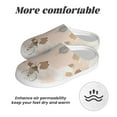thumbnail image 6 of Fotbe Animals Riding Across The Sky1 Pattern Women's Fuzzy Curly Fur Memory Foam Loafer Slippers Indoor Outdoor Slippers Winter Home Shoes-42/43, 6 of 7