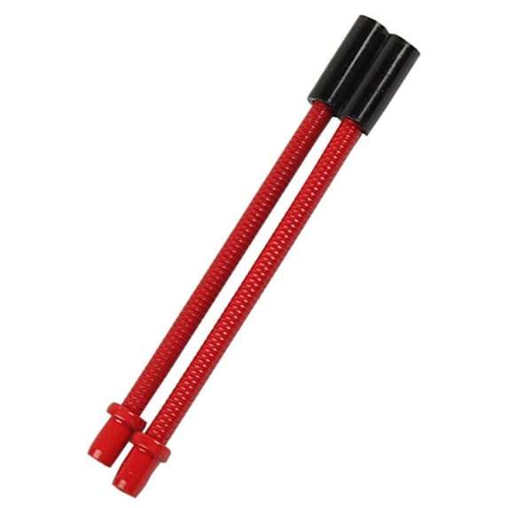 2Pcs Bike Noodle Cable Guide Bend Tube Spare Parts Compnts Front Rear Bike Supplies Replacement Parts Accessories Repair Tools Red