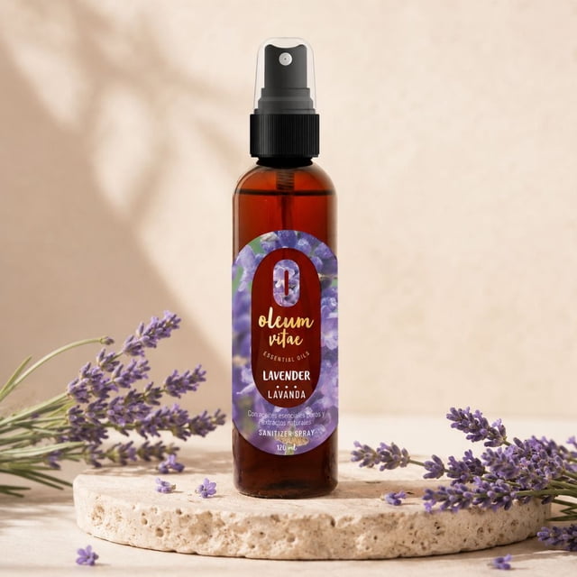 Spray desinfectante de manos y superficies Lavanda 120ml