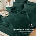 thumbnail image 6 of Dhole 7-Piece Bed in Bag - Full Size Comforter Sets, Pillowcases & Sheet Collection for Cozy Bedding Sets Green, 6 of 14