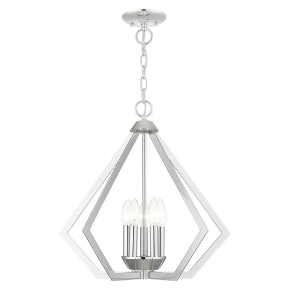 Livex Lighting - Prism - 5 Light Chandelier in Contemporary Style - 20 Inches
