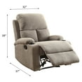 thumbnail image 6 of ACME Rosia Upholstery Motion Recliner in Gray, 6 of 6