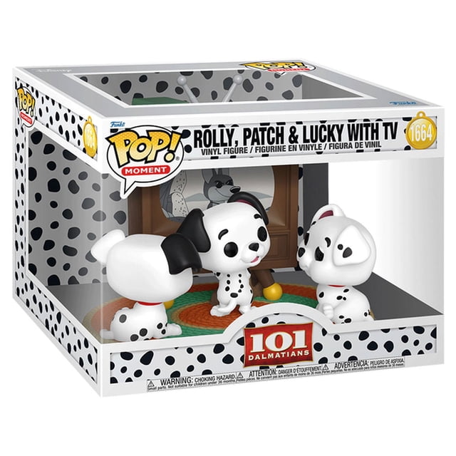 Figura Coleccionable Funko Pop Moments Disney 101 Dalmatas Cachorros 1 Pieza