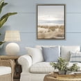 thumbnail image 2 of Stupell Industries Coastal Dreams Seagulls Brown Framed Floater Canvas Wall Art, design by Amber Sterling, 2 of 9