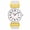 D, variant on Unisex Elastic Woven Nylon Strap Watch: Large Number Calendar Dial 24-Hour Scale Analog Quartz Wristwatch