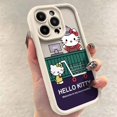 thumbnail image 4 of Sanrio Hello Kitty Cat Pom Purin TPU Soft Phone Case for iPhone 15 14 13 12 11 Pro Max XR XS X 7 8 Plus SE2 Silicone Cover Funda, 4 of 5