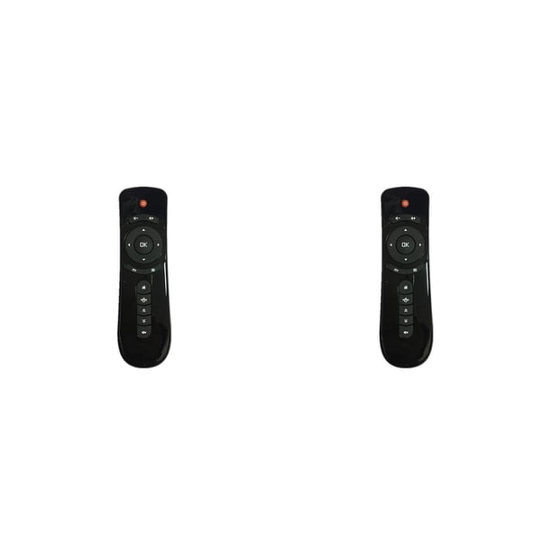 Seitruly T2 Wireless Remote Control Sensing Distance Built-in Controller Keyboard Battery Stick Small Exquisite Transmission 10m Silikontastatur 2piezas