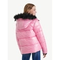 thumbnail image 4 of Justice Girls Puffer Jacket, Sizes XS-XLP, 4 of 5
