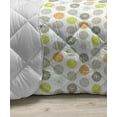 thumbnail image 3 of Modern Down Alternative Comforter, Colorful Design of Quirky Shapes and Geometric Formation Circles and Triangles, Microfiber Quilt for All Season, 5 Sizes, Multicolor, by Ambesonne, 3 of 3