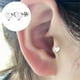 thumbnail image 4 of Fiudx Pendientes de Corazón para Mujer, Aretes Tipo Botón, Joyería Decorativa, 4 of 4