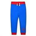 thumbnail image 3 of Marvel Spider-Man Boys’ Long Sleeve Shirt and Jogger Pant Set for Toddlers – Red/Blue, 3 of 5