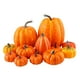 thumbnail image 3 of Vivid Artificial Pumpkins Otoño Props Fotos Prop Naranja Blanco Yotijar Calabaza de simulación, 3 of 10