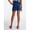 thumbnail image 3 of Weekend Academy Girls Pull-On Jean Shorts, Sizes 4-18, 3 of 5