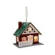 thumbnail image 3 of Mini casa de Navidad de madera con luz LED y troncos brillantes. Estilo A, 3 of 9