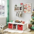 RiverRidge Home Kids 6 Cubby Storage Activity Table