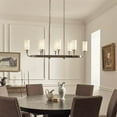 thumbnail image 3 of Kichler Lighting - Vetivene - 8 Light Double Linear Chandelier In Homestead, 3 of 5
