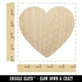 thumbnail image 2 of Heart Shaped Golf Ball Sports Wood Shape Unfinished Piece Cutout Craft DIY Projects - 4.70 Inch Size - 1/8 Inch Thick, 2 of 7