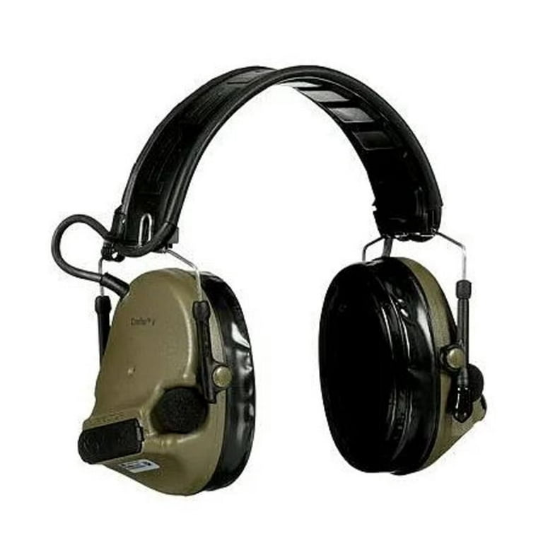 実物 3M Peltor Comtac 3 オリーブドラブ 3M Peltor Comtac V Foldable Tactical Headset - Olive Drab