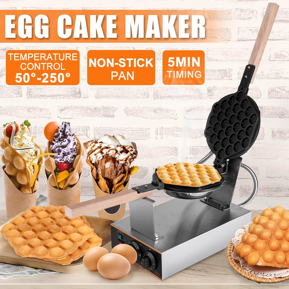 VEVOR Electric Pancake Baker Mini Dutch Maker Machine Iron Egg Waffle Maker Nonstick