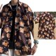 thumbnail image 3 of Camisa con botones para hombre, media manga, personajes de dibujos animados, camisa holgada informal con botones de manga corta para verano, 3 of 8