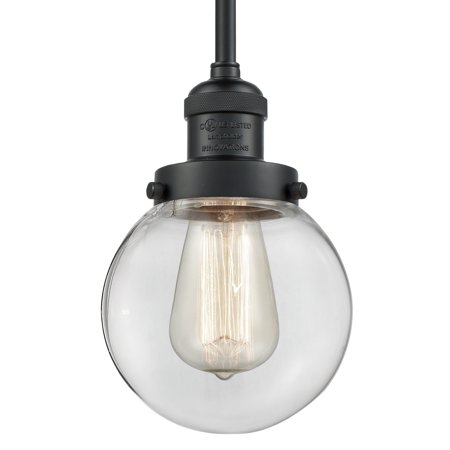 

Innovations Lighting 201S-6 Beacon Beacon 6 Wide Commercial Mini Pendant - Black