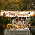 thumbnail image 4 of KatchOn, Happy Thanksgiving Banner Outdoor - Xtralarge, 120x20 Inch | Thanksgiving Yard Banner for Thanksgiving Decorations Outdoor | Happy Thanksgiving Backdrop for Thanksgiving Yard Decorations, 4 of 5