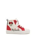 thumbnail image 5 of Minnie Mouse Little Girl and Big Girl High Top Sneakers, Sizes 12-5, 5 of 5