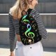 thumbnail image 5 of Disketp Music Notes Mochila de Lona Estampada, Mochila Escolar de Viaje Ligera para Estudiantes y Portátil-Medium, 5 of 5