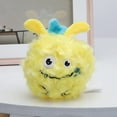 thumbnail image 3 of 2 in 1 Pet Dog Stuffed Plush Ball Soft Comfortable Bite-resistant Teeth Cleaning Toy Squeaky Toy, 3 of 7