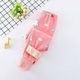 thumbnail image 2 of Mepaouo Girls Winter Leggings Fleece Lined Thermal Tights Kids Full Length Cute Loungewear Bottoms Pink 4-5 Years, 2 of 3